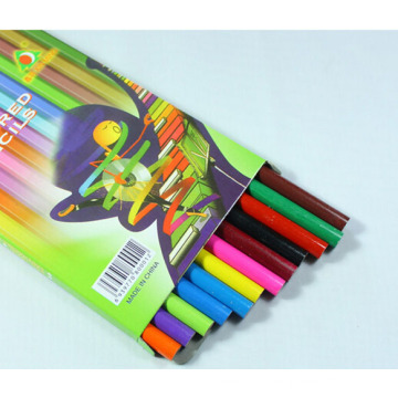 Crayon de couleur de haute qualité pour l&#39;approvisionnement en papeterie